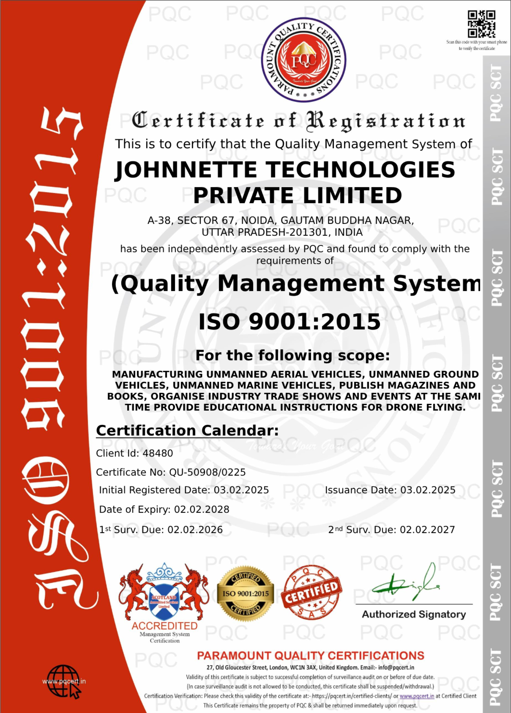 Certificate 1
